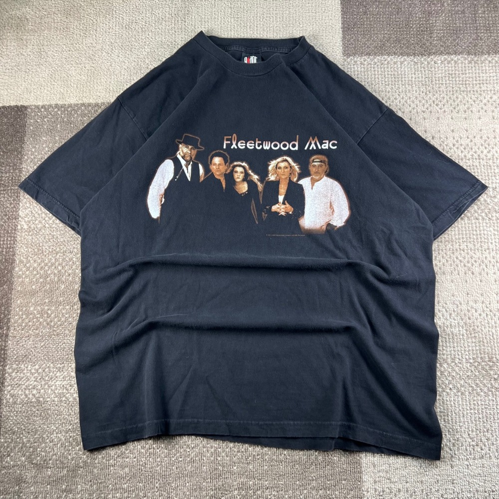 Vintage 1997 Fleetwood Mac The Dance Tour Shirt Giant Tag Black XL Mens